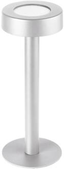 LED tafellamp Orbit, wit, staal, dimbaar