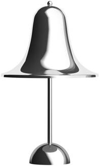 LED tafellamp Pantop, chroom, hoogte 30 cm, IP44