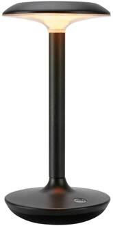 LED tafellamp Petit, zwart, aluminium, IP44