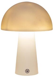 LED Tafellamp rond wit 15x15x21cm