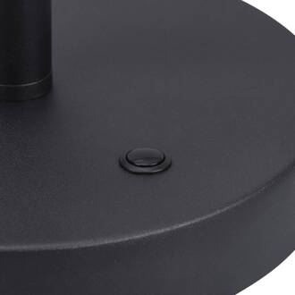 LED tafellamp Sequence, dimbaar, CCT, messing mat messing, zwart