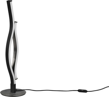 LED Tafellamp - Tafelverlichting - Trion Eliftwo - 8W - Aanpasbare kleur - Dimbaar - Geborsteld Aluminium - Metaal Zeer Warm Wit;Warm wit;Natuurlijk wit