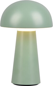 LED Tafellamp - Tafelverlichting - Trion Lenio - 2W - Warm Wit 3000K - Dimbaar - USB Oplaadbaar - Spatwaterdicht IP44 - Groen