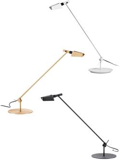 LED tafellamp Tema, verstelbaar, zwart