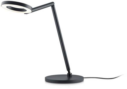 LED tafellamp Tessa-T, zwart, CCT, gebarenbediening