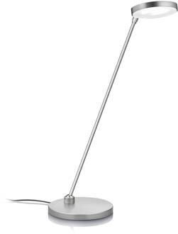 LED tafellamp Thea-T, mat nikkel