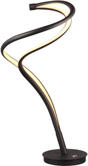 LED Tafellamp - Trio Select Nala - 1 Lichtpunt van 17 Watt - Touchdimmer - Aanpasbare Lichtkleur - Geheugenfunctie - IP20 - Mat Zwart - Metaal Zeer Warm Wit;Warm wit;Natuurlijk wit