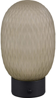 LED Tafellamp - Trion Feget - 1x SMD LED 1.5W - Warm Wit 3000K- Ø11.8cm - Groen - Glas