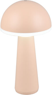 LED Tafellamp - Trion Lungo - 2W - Aanpasbare kleur - Oplaadbare batterijen - Taupe - Gegoten Aluminium Helder/Koud wit;Warm wit;Natuurlijk wit