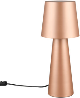 LED Tafellamp - Trion Pinati - E27 Fitting - 1 lichtpunt - Koffie - Metaal