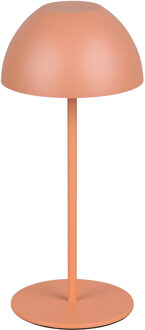 LED Tafellamp - Trion Siena - 1x LED SMD 2W - Touchdimmer - USB aansluiting - Geheugenfunctie - Werkt op Batterijen - IP44 - Oranje - Kunststof Warm wit