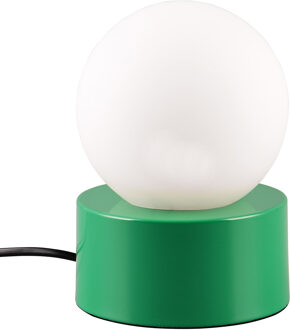 LED Tafellamp - Trion Stenu - E14 Fitting - 1 lichtpunt - Max 25W - Groen - Metaal