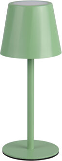 LED Tafellamp - Trion Zavio - 1x LED SMD 1.6W - Touch schakelaar - USB aansluiting - Werkt op Batterijen - IP44 - Groen - Metaal Zeer Warm Wit;Helder/Koud wit;Warm wit;Natuurlijk wit
