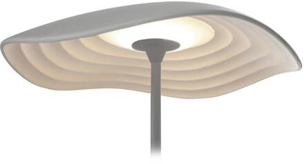 LED tafellamp Valentina M/29, grijs/wit lichtgrijs, wit