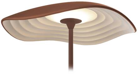 LED tafellamp Valentina M/29, terracotta/wit terracotta, wit