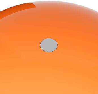 LED tafellamp WIRE, oranje, hoogte 25 cm, IP44 chroom, oranje