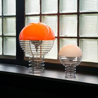 LED tafellamp WIRE, wit, hoogte 25 cm, IP44 chroom, wit