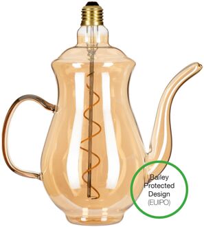 LED Teapot Earl Gold E27 - 4W / DIMBAAR 2200K