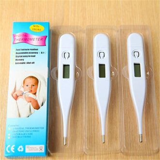 Led Temperatuur Detectie Pen Professionele Lcd Thermometer Klinische Digitale Display Voor Kind Zuigelingen Volwassenen