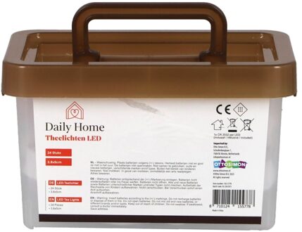 Led Theelicht 24 Stuks