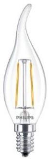 LED tipkaars E14 2-25W 2700K filament helder - LED3723