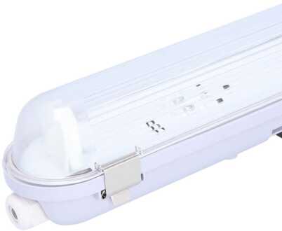 LED TL Armatuur IP65 60 cm RVS Clips Koppelbaar enkelvoudige uitvoering