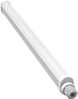 LED TL Armatuur Koppelbaar 120cm - LED Balk - Rinzu Strimp - 32W 4480lm - Waterdicht IP65 - IK08 - Helder/Koud Wit 5700K - Tri-Proof
