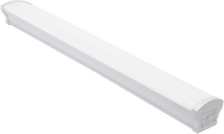 LED TL Armatuur - LED Balk - Prin - 20W - Waterdicht IP65 - Helder/Koud Wit 6400K - 60cm