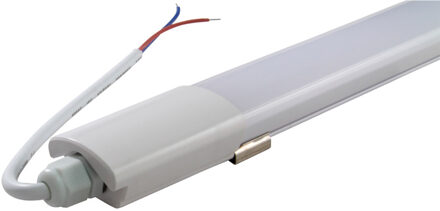 LED TL Armatuur - LED Balk - Prixa Blin - 18W - Waterdicht IP65 - Helder/Koud Wit 6500K - Kunststof - 60cm