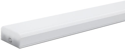 LED TL Armatuur met T5 Buis - Keukenverlichting - Aigi Shado - 60cm - 12W - Koppelbaar - Helder/Koud Wit 6500K - Mat Wit