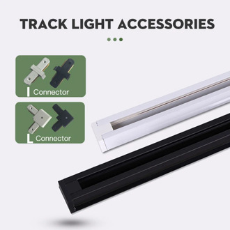 LED Track Lighting 12W 20W 30W 40W 220V COB Spotlight Track Lamp Rail 0.5M 1M LED Track Lights For Clothing Sore Coffee Shop