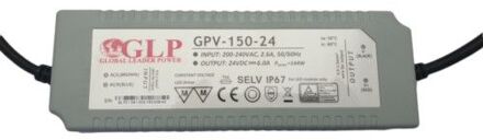 LED Trafo 144 Watt - 24VDC - 6A - GPV-150-24