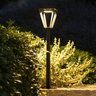 LED tuinlamp op zonne-energie Metro met sensor gr. grijs