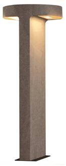 LED tuinpadverlichting E384, 2-lamps, beton, hoogte 70 cm betongrijs
