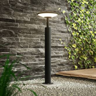 LED tuinpadverlichting Fenia, 60 cm, antraciet, IP65 antraciet, opaal