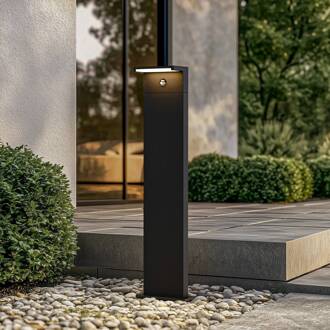 LED tuinpadverlichting Iberion, 90 cm, antraciet, sensor