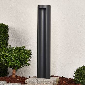 LED tuinpadverlichting Jaron, 65 cm, antraciet, IP54 grafietgrijs, wit