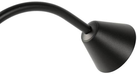 LED tuinpadverlichting Lily, hoogte 65 cm, zwart, roestvrij staal, IP65