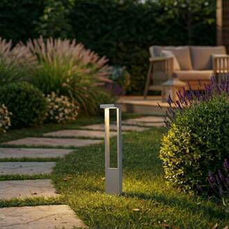 LED tuinpadverlichting Lonete, grijs, hoogte 65 cm, IP65