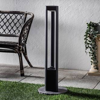 LED tuinpadverlichting Pirron, 80 cm, driehoekig, IP54 antraciet