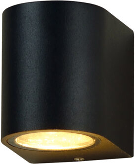 LED Tuinverlichting - Buitenlamp - Prixa Hoptron - GU10 Fitting - Rond - Mat Zwart - Aluminium - Philips - CorePro 827