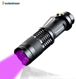 LED UV Zaklamp SK68 Paars Violet Licht UV zaklamp 395nm Lamp