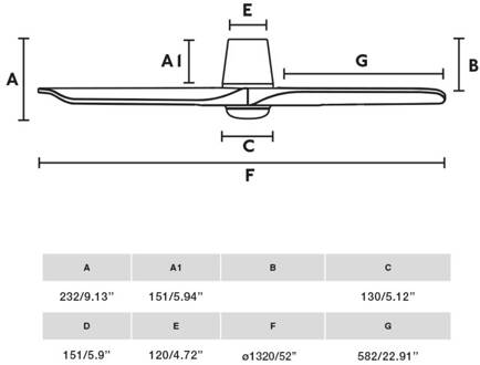 LED-ventilator Heywood L, zwart/houtkleurig, DC, stil, CCT houtkleurig, zwart