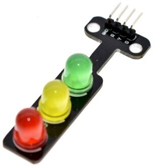 Led Verkeerslicht Module 5V Digitale Signaal Gewone Helderheid 3 Licht Aparte Controle