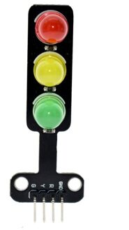 Led Verkeerslicht Module 5V Digitale Signaal Gewone Helderheid 3 Licht Aparte Controle