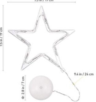 Led Verlichting Vijfpuntige Ster Gordijn Lichten Sterren Bruiloft Fairy Kerst Verjaardag Verlichting Indoor Decoratie Verlichting