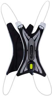 Led Vest Spider USB Lichtsysteem-Groen - nosize