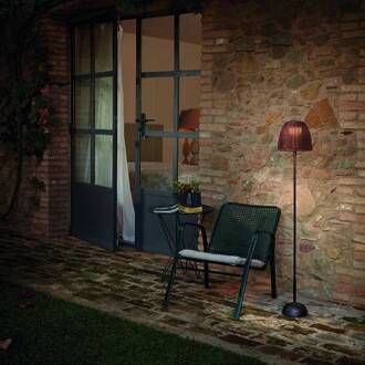 LED vloerlamp Atticus 114, grafietbruin/bruin grafietbruin, bruin