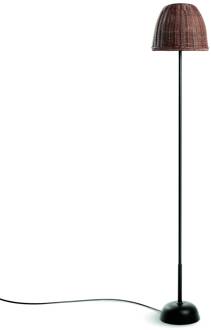 LED vloerlamp Atticus 114, grafietbruin/bruin, stekker grafietbruin, bruin