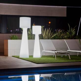 LED vloerlamp IP65 wit, 140 cm